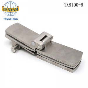 Loại đặc biệt 135 độ Phòng tắm dài Clip Khách sạn Phòng tắm Phòng tắm Cửa kính Cửa vòi hoa sen