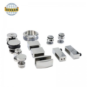 Thép bằng thép không gỉ vòi sen cửa trượt phần cứng phụ kiện phần cứng với cửa trượt cửa trượt